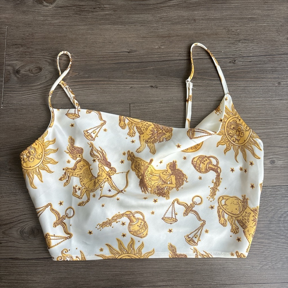 Forever 21 Astrological Crop Top 💫